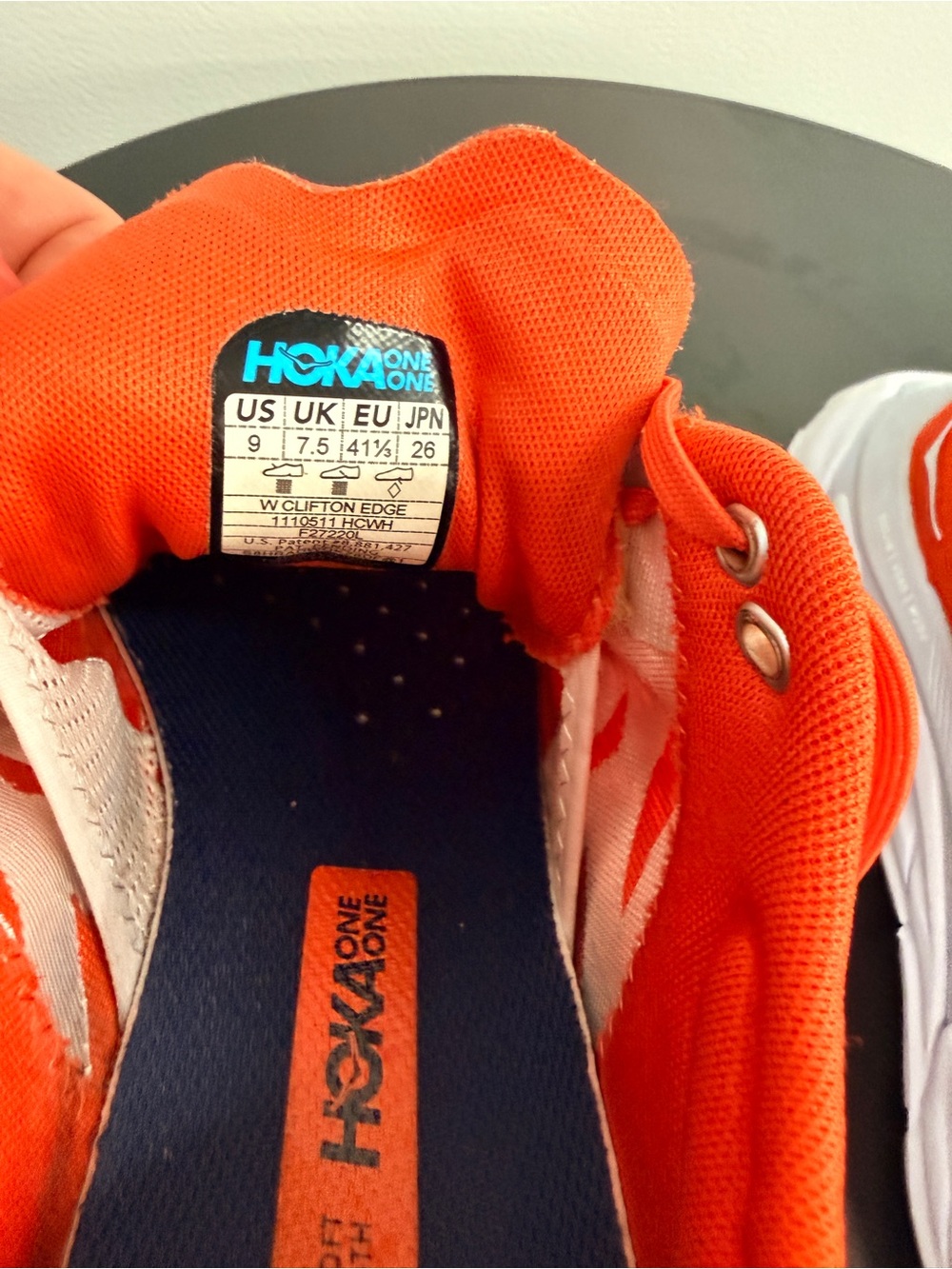 Hoka Women's Running Shoe - Coral/White - Picture 4 of 8